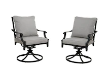Allen + Roth Swivel Rocker Chairs