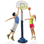 Little Tikes Adjust 'n Jam Basketball Set