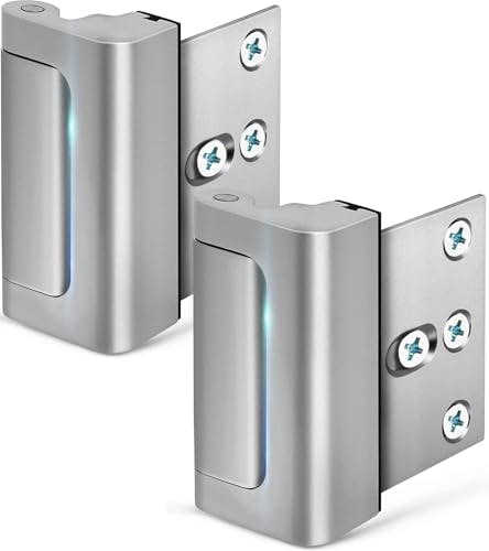 Home Security Door Lock 2-Pack