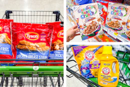 tyson chicken, cinnamon toast crunch, and tyson chicken publix matchup