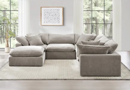 Aiden & Ivy Fabric Sectional