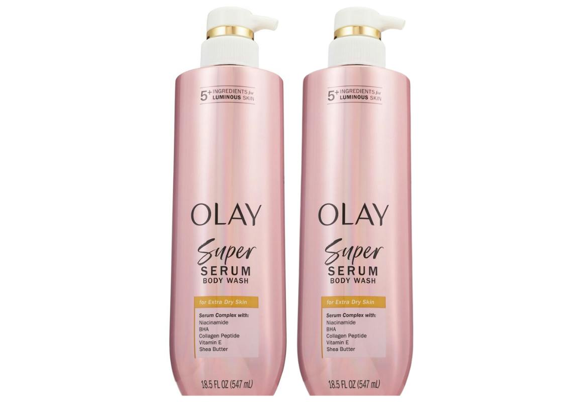 2 Olay Super Serum Body Washes