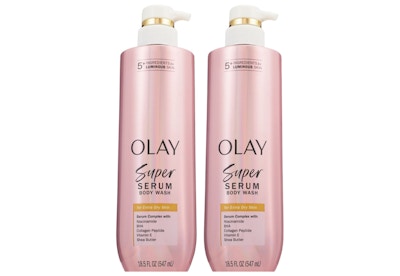 2 Olay Super Serum Body Washes