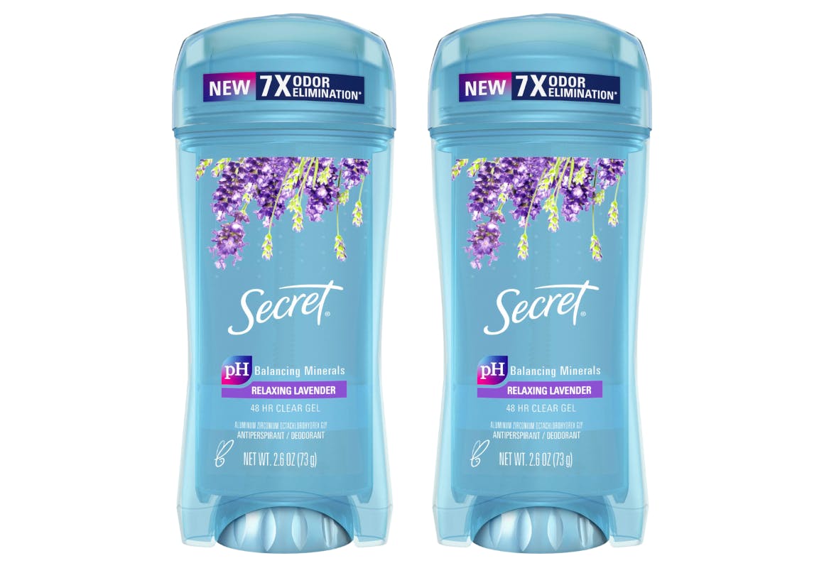 2 Secret Deodorants