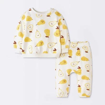 Cloud Island Baby Sweatshirt Set