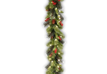 Prelit Artificial Christmas Garland