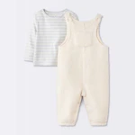 Cloud Island Baby Overalls Set