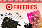 Target october event freebies of A Court of Splintered Harmony and Stickers