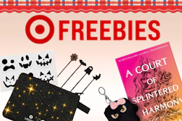 Target october event freebies of A Court of Splintered Harmony and Stickers