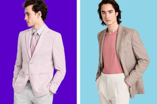 a mens calvin klein sport coat