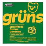 Grüns Adult Greens Gummies Packs