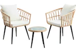 3-Piece Wicker Patio Set