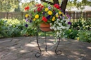 lowes steel plant stand