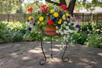 lowes steel plant stand