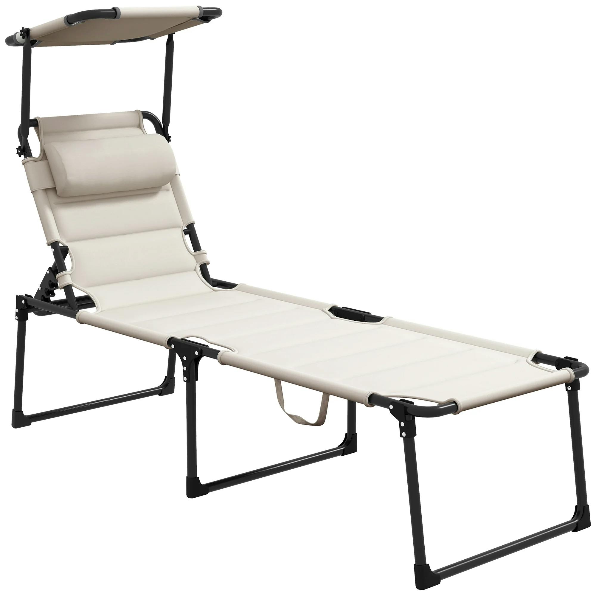 Adjustable Folding Chaise Lounge