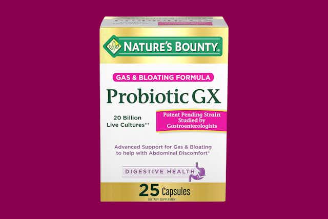 BOGO Nature's Bounty Probiotics on Amazon — As Low as $4.15 Each (Reg. $20) card image