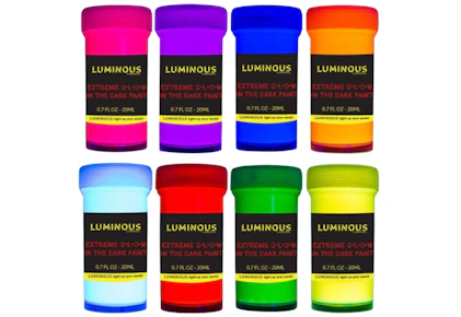 Glow in The Dark Paint Set