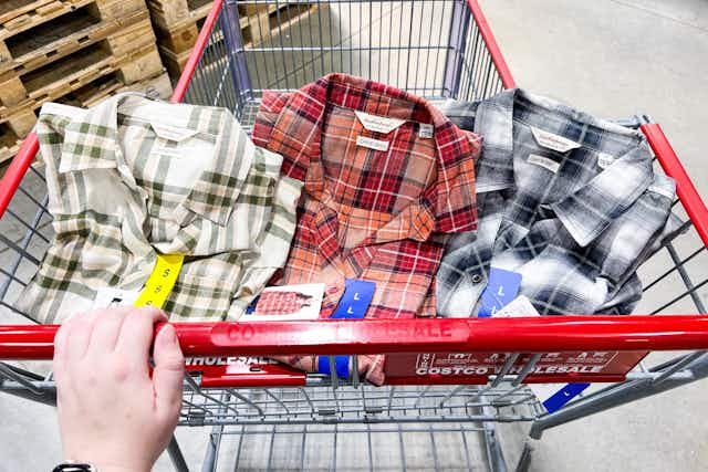 Weatherproof Vintage Ladies' Flannel Shirts, Now Just $10 at Costco card image