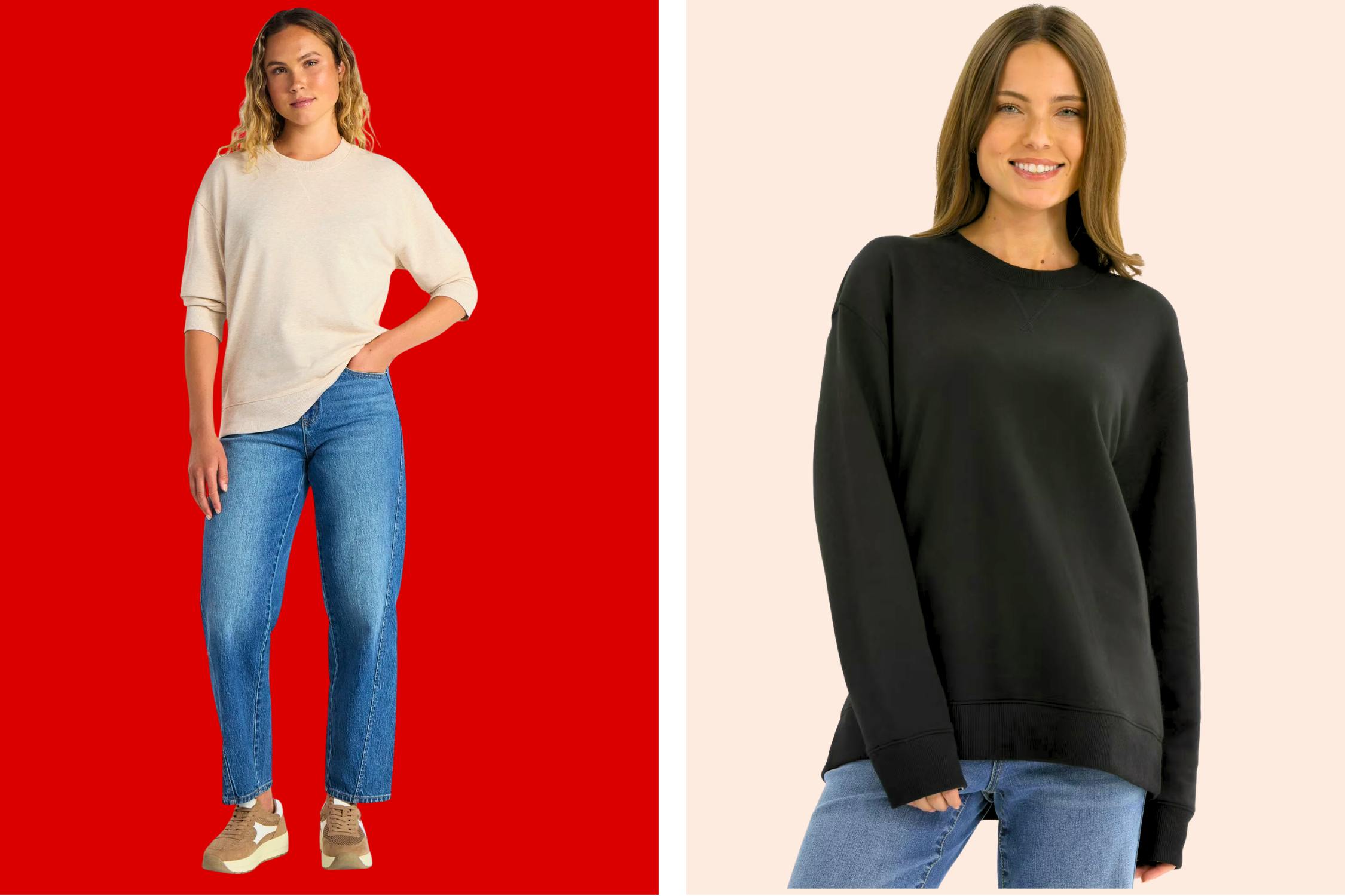 Walmart Time and Tru women's sweatshirt