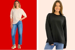 Walmart Time and Tru women's sweatshirt