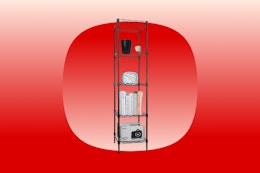 5-Tier Shelving Unit, Just $28 on Amazon card image