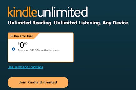 Kindle Unlimited 3-Month Membership
