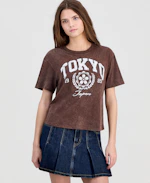 Rebellious One Juniors' Crop Tee