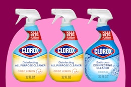 Clorox Cleaner Multipack, Just $10.41 on Amazon (Only $3.47 per Bottle) card image