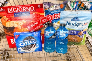 freebies groceries moneymakers in shopping cart