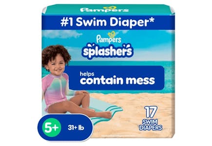 2 Pampers Splashers Packs