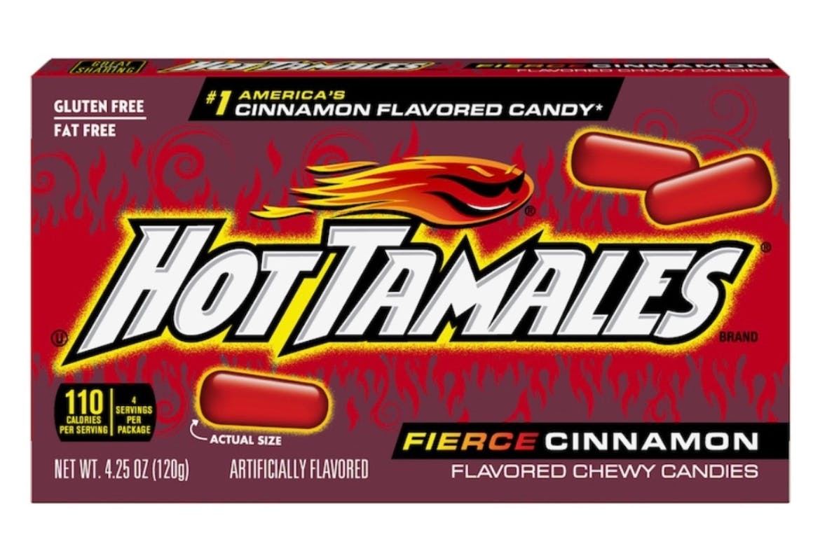 3 Hot Tamales Candy Theater Boxes