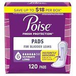 Poise Incontinence Pads Pack