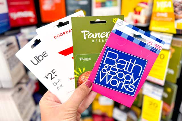 Get $20 Off Gift Cards at CVS: DoorDash, Bath & Body Works, H&M, and More card image