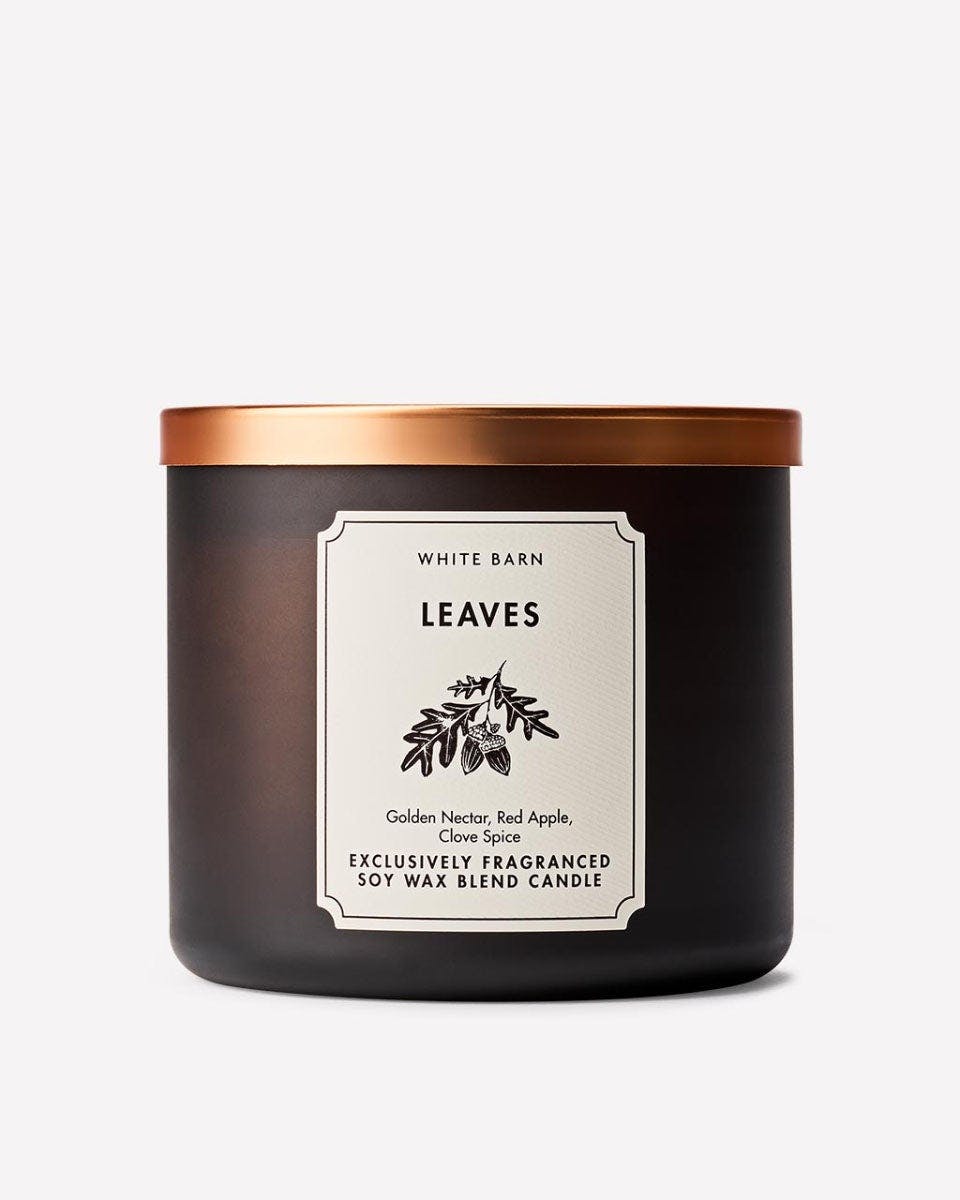 6 Bath & Body Works Leaves Candles