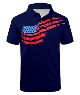 Men's Patriotic Polo Shirt