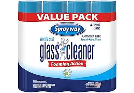 Sprayway Glass Cleaner 4-Pack