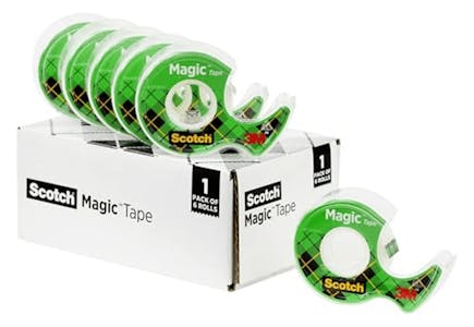 Scotch Magic Tape 6-Pack