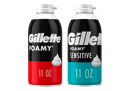 2 Gillette Shaving Foams 