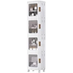 4-Tier Narrow Storage Cabinet
