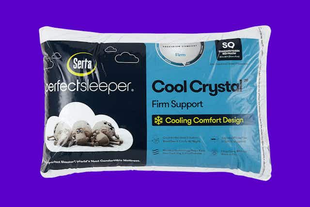 Serta Perfect Sleeper Cooling Pillow, Just $13.99 at JCPenney (Reg. $30) card image