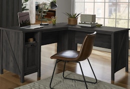 Better Homes & Gardens L-Desk, Only $99 at Walmart (Reg. $250) card image