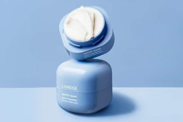 Laneige Water Bank Moisturizer, Now $32 With Amazon Subscribe & Save card image