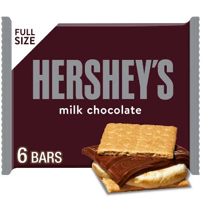 2 Hershey's Milk Chocolate 6-Packs