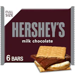 2 Hershey's Milk Chocolate 6-Packs