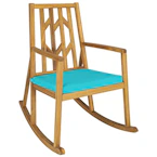 Acacia Wood Patio Rocking Chair