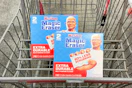 mr clean magic erasers in a cart