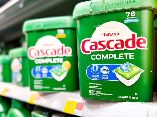 Save $4.50 on Cascade ActionPacs at Walmart Using Just Your Smartphone card image