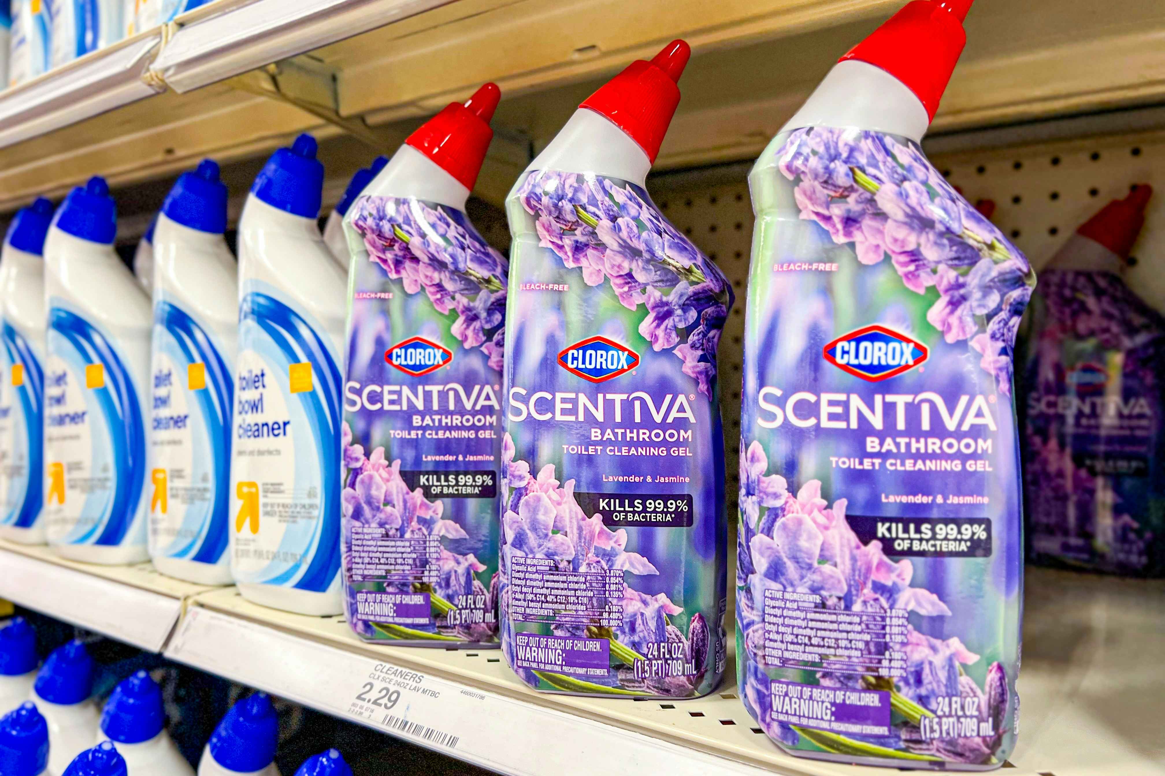 Clorox Scentiva Toilet Cleaning Gel, Only $1.23 With Circle at Target