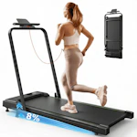 2-in-1 Walking Pad Treadmill