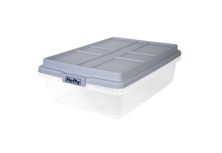 Hefty Hi-Rise Under-Bed Storage Bin